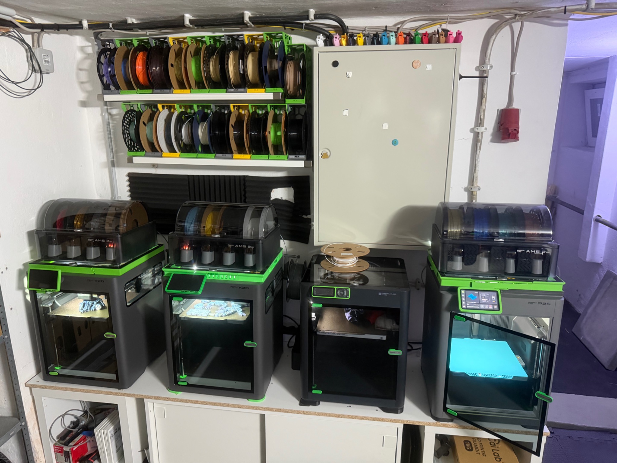 Bambu Lab X2D, P1S und P2S Drucksysteme in der KS3D Druckwerkstatt