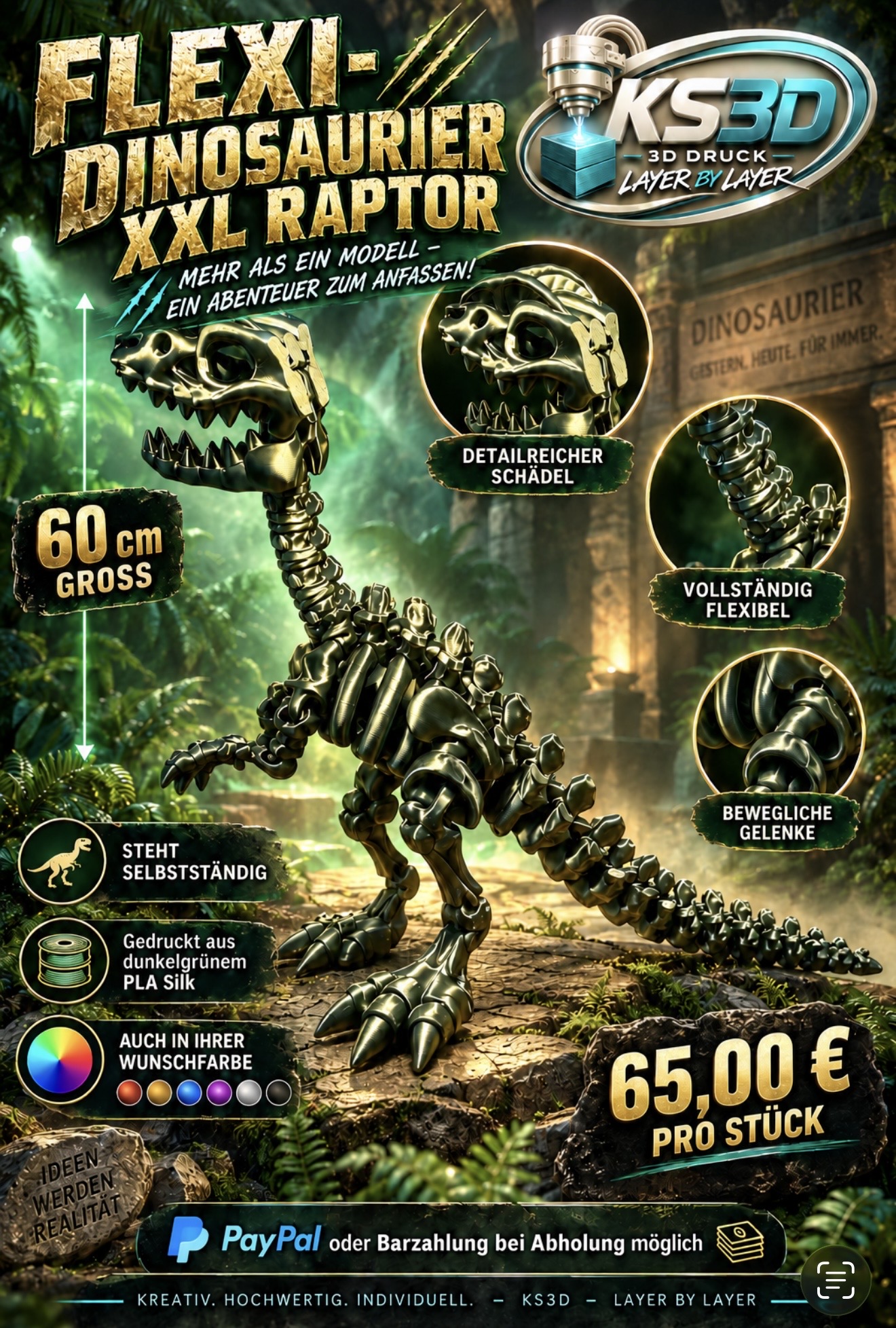 XXL Dino „Raptor“