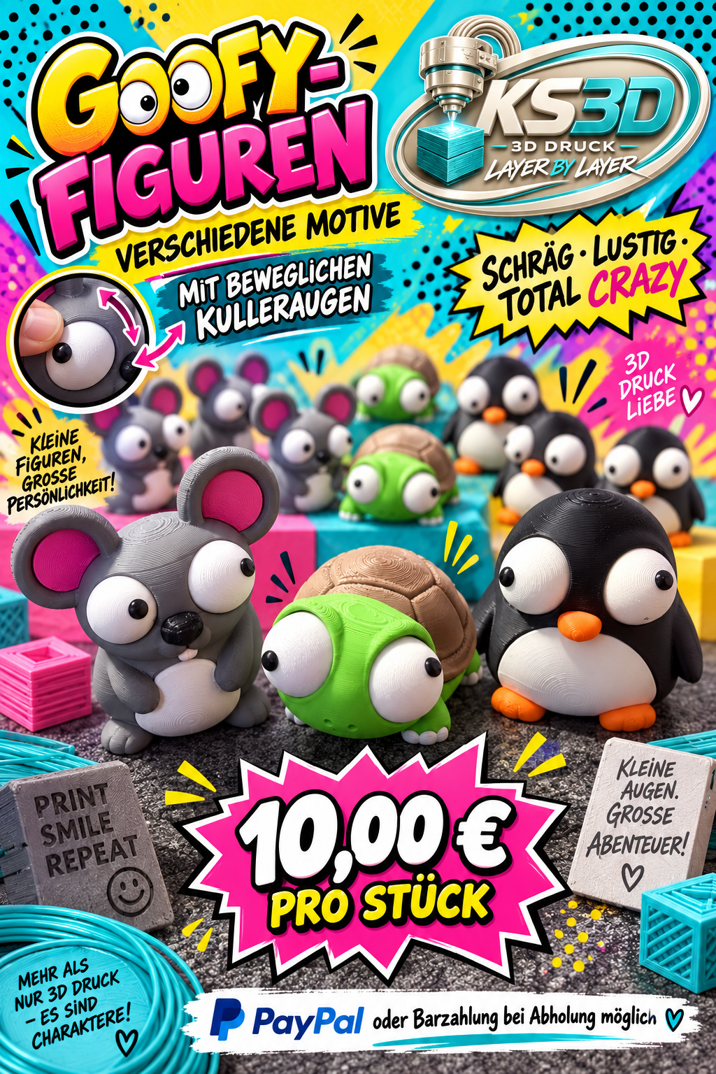 Goofy Crazy Figuren